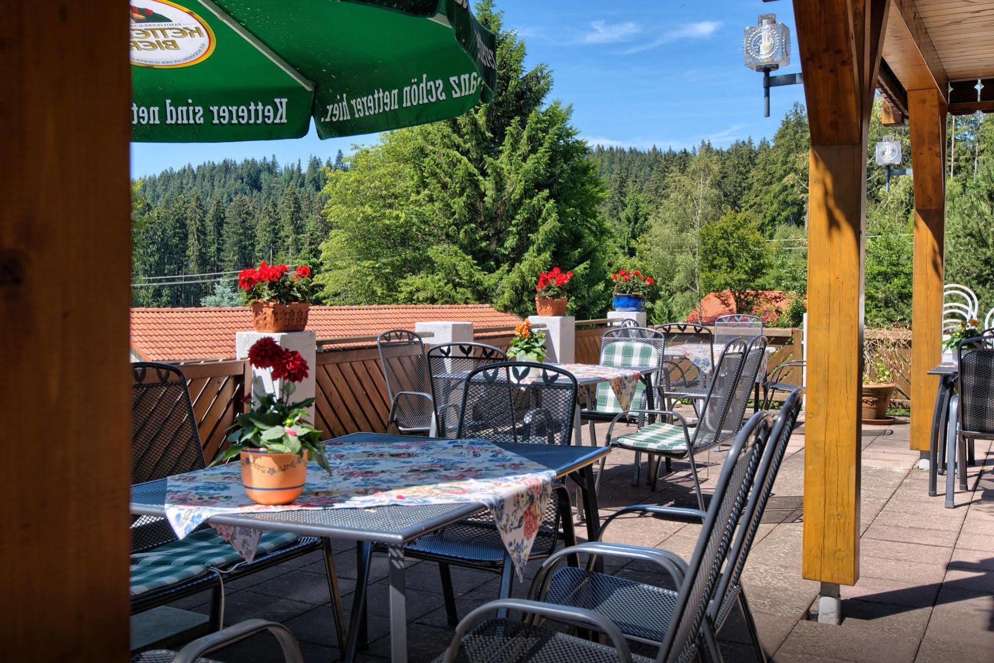 Landgasthof Zum Schwanen Hornberg Exteriér fotografie